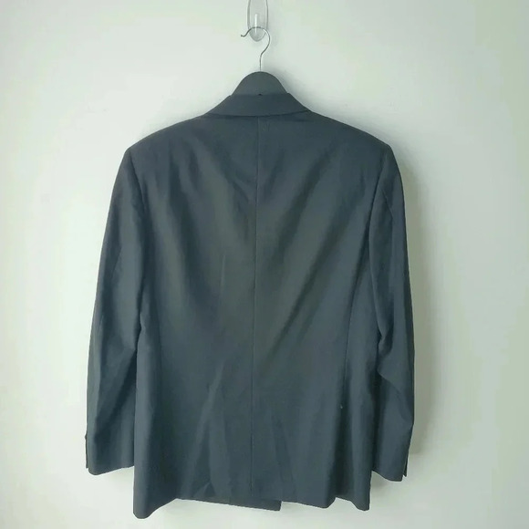 Vintage  Lanvin black blazer gold buttons - Picture 7 of 14